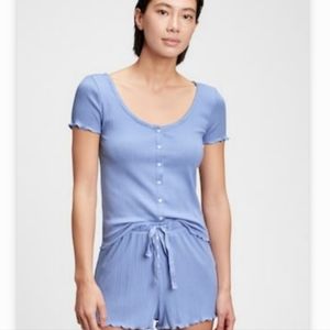 Gap Pajamas Set Shorts and Top Love by Gap sz Large